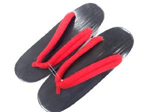 漆塗り　桐下駄(24センチ)